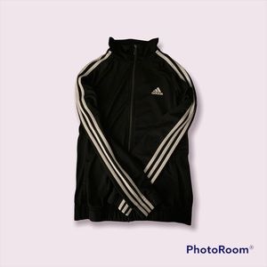 Adidas zip up track jacket with pockets